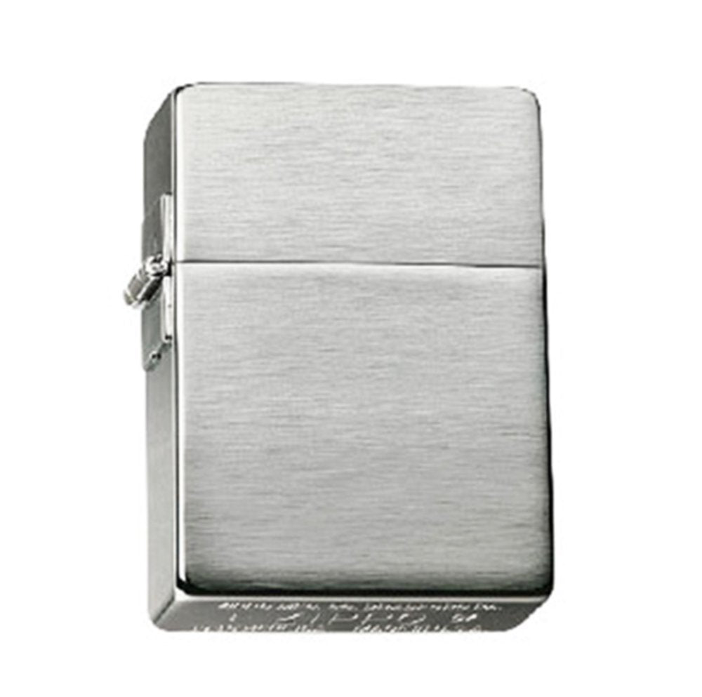 Zippo 1935 Replica, No Slashes, Brushed Chrome Finish Windproof Lighter #1935.25