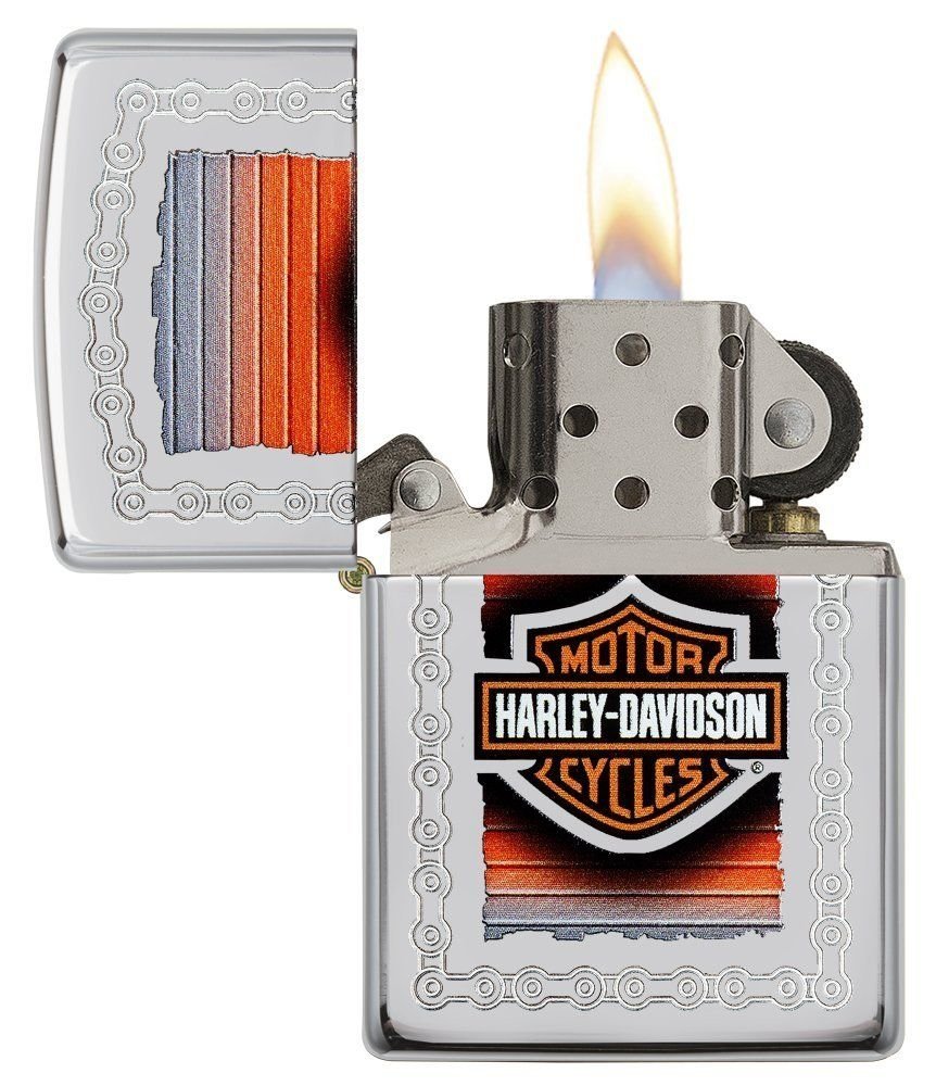 Zippo Harley-Davidson Chain Lustre High Polish Chrome #29559