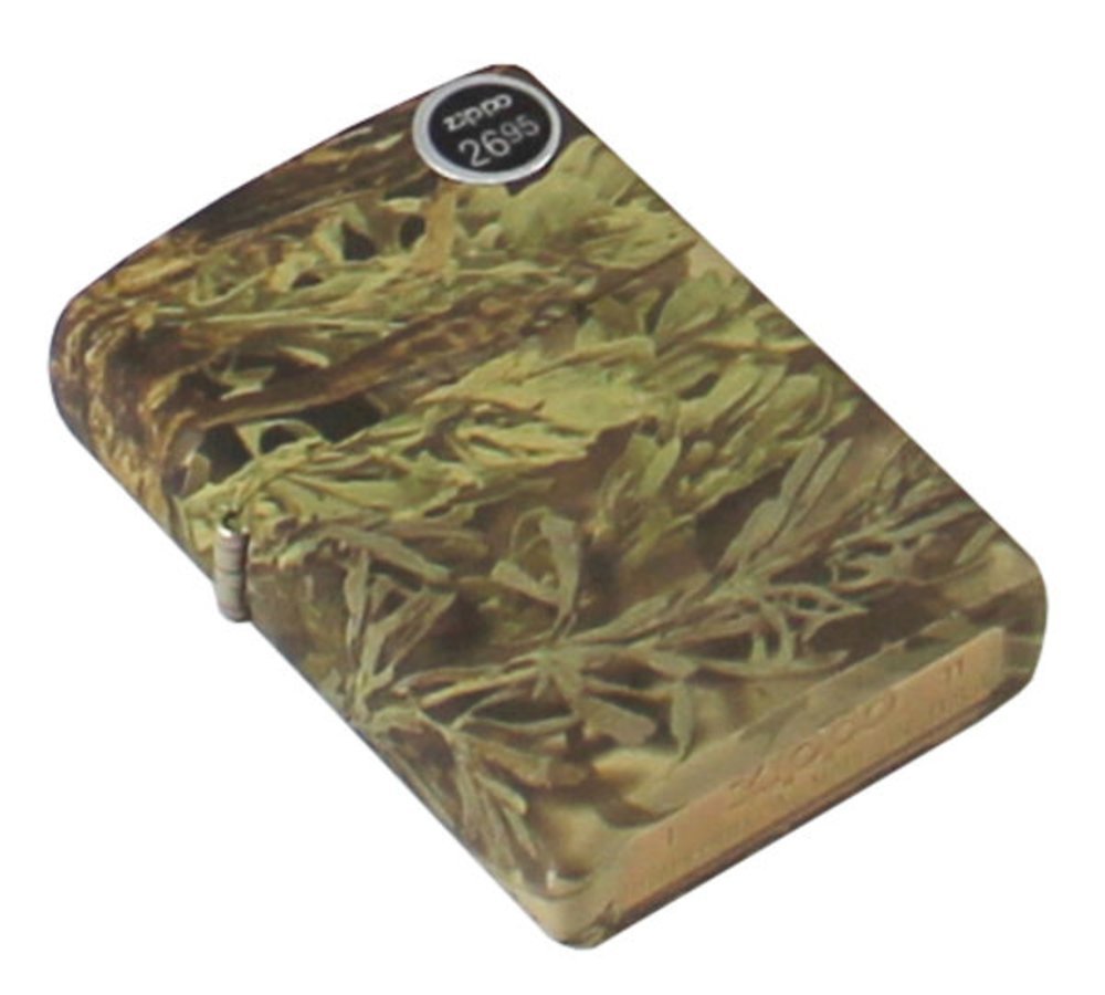 Zippo Realtree Camo Matte Finish, Wrap-Around Design, Genuine Lighter NEW #24072