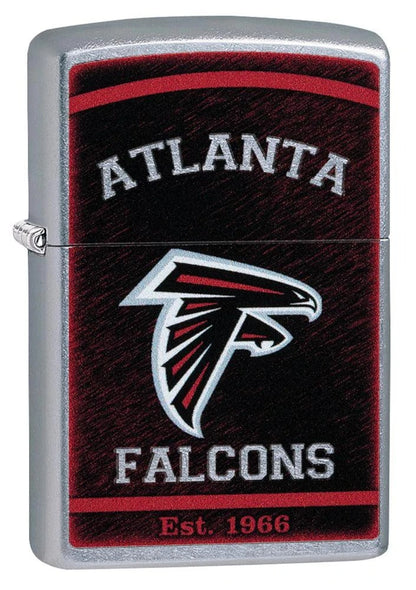 Zippo NFL Atlanta Falcons, Street Chrome Finish, Windproof Lighter #29933