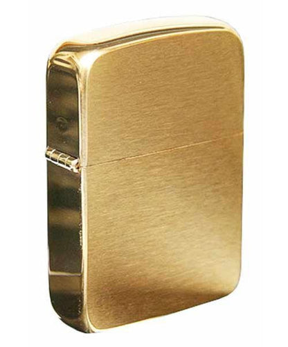 Zippo 1941 Vintage Replica Lighter, Brushed Brass #1941B