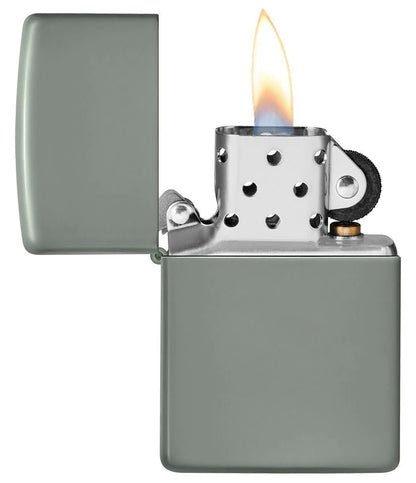 Zippo Sage Finish Base Model Windproof Lighter #49843