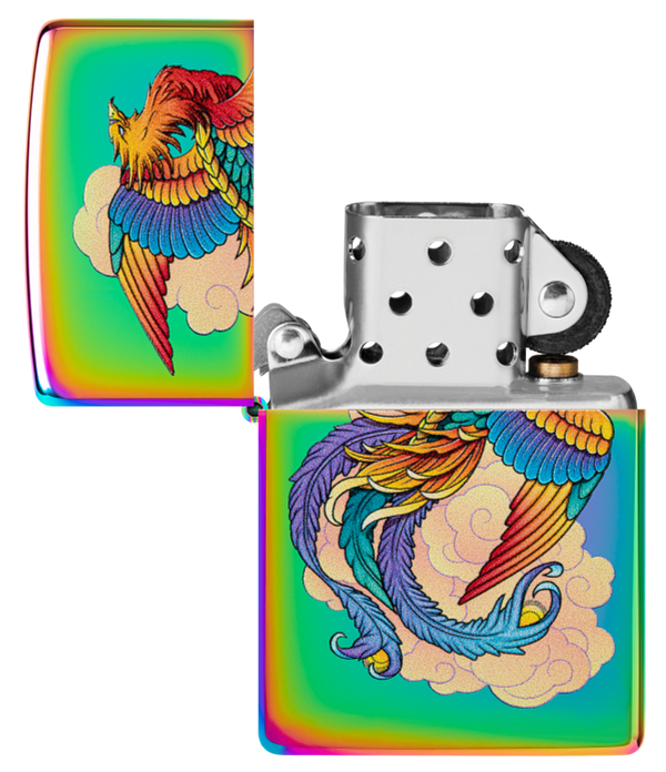 Zippo Mythical Phoenix Design, Multi Color Lighter #48607