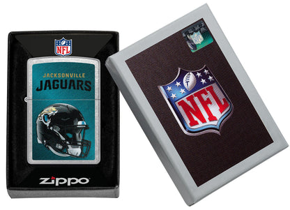 Zippo NFL Jacksonville Jaguars Football Team, Street Chrome Lighter #48432