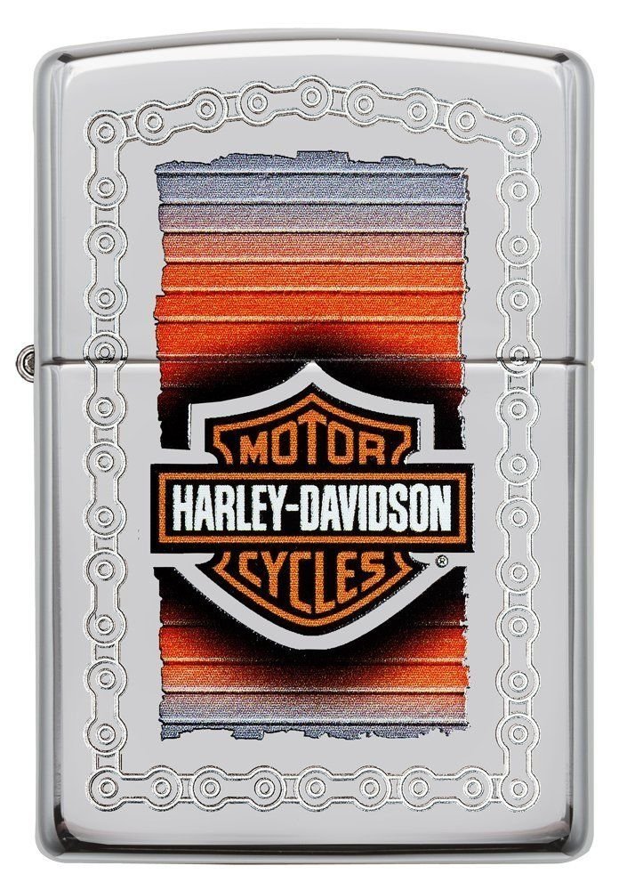 Zippo Harley-Davidson Chain Lustre High Polish Chrome #29559