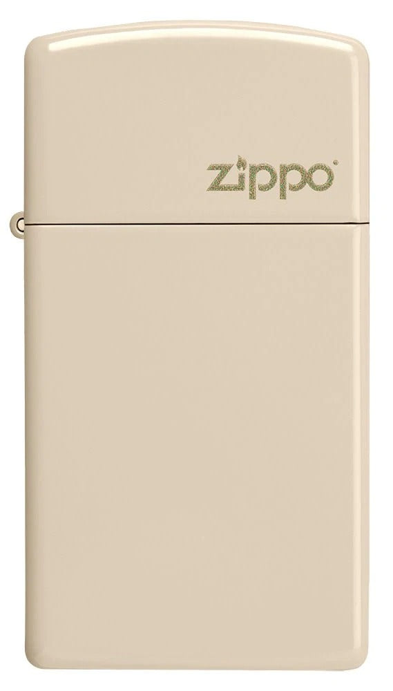 Zippo Slim Flat Sand Finish Base Model with Logo Windproof Lighter #49528ZL