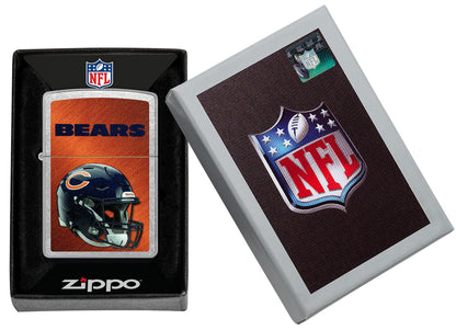 Zippo NFL Chicago Bears Football Team, Street Chrome Lighter #48423