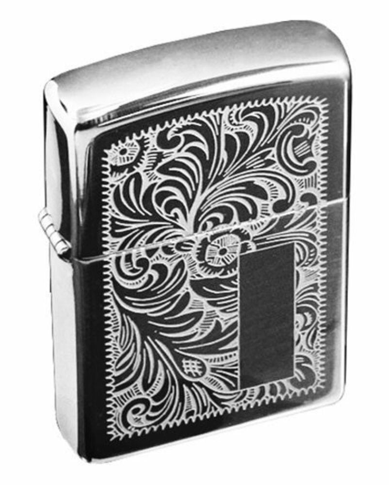 Zippo High Polish Chrome Venetian 352, Good For Engraving Windproof Lighter #352