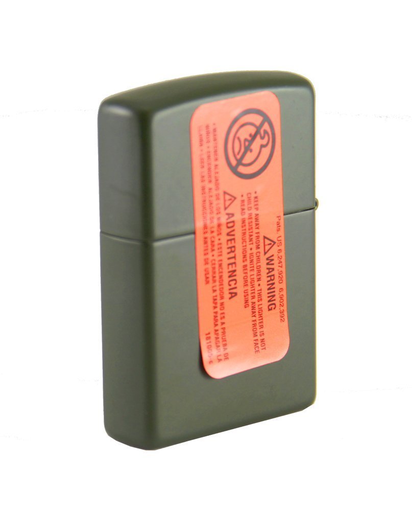 Zippo Green Matte Lighter #221