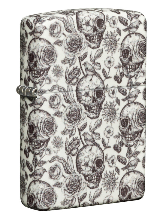 Zippo Skeleton 540° Glow In The Dark Design, Windproof Lighter #49458