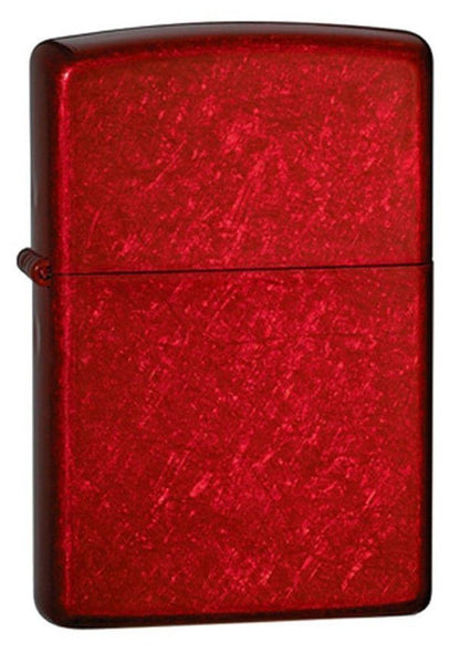 Zippo Candy Apple Red Lighter, Translucent Coating #21063