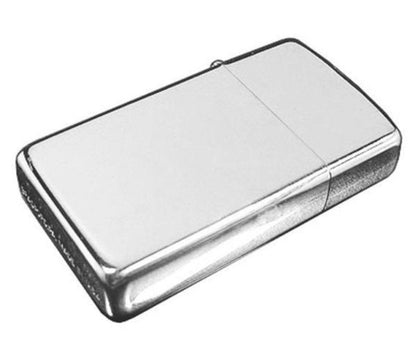 Zippo Slim, High Polish Chrome Finish, Genuine Windproof Slim Lighter #1610