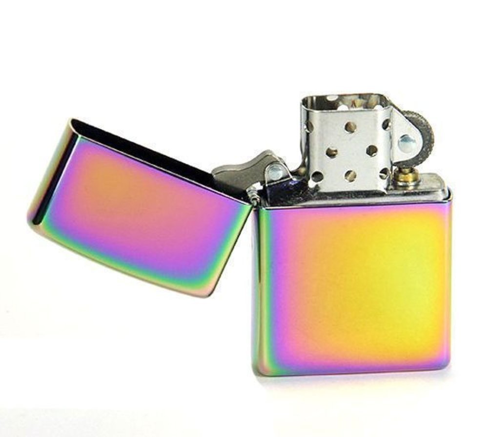 Zippo Rainbow Spectrum Lighter, High Polish, Windproof #151