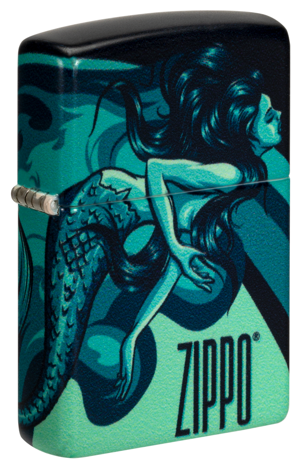 Zippo Mythical Mermaid 540 Design Lighter #48605