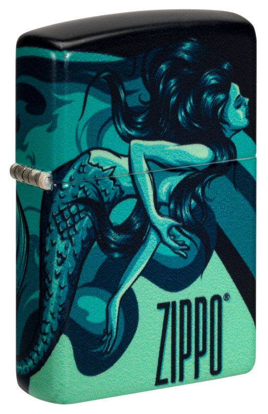 Zippo Mythical Mermaid 540 Design Lighter #48605