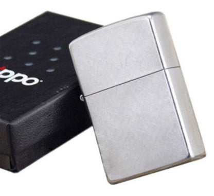 Zippo Classic Street Chrome Finish, Good For Engraving, Windproof Lighter #207