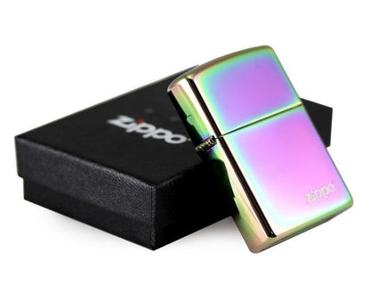 Zippo Rainbow Spectrum Lighter w/ Zippo Logo, High Polish #151ZL