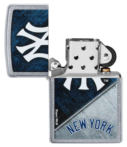 Zippo MLB NY Yankees Baseball Team, Street Chrome Lighter #49742