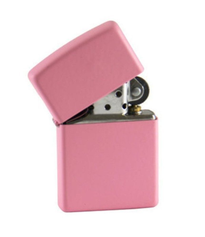 Zippo Pink Matte Lighter, Classic, Pink Matte Finish #238