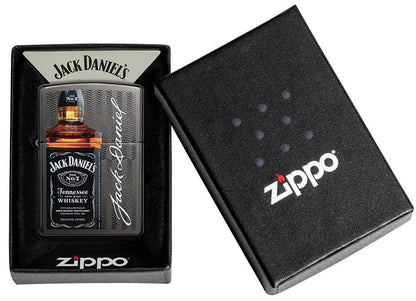 Zippo Jack Daniels Tennessee Whiskey, Grey Lighter #49321