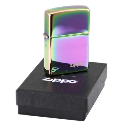 Zippo Rainbow Spectrum Lighter w/ Zippo Logo, High Polish #151ZL