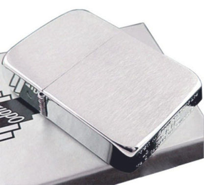 Zippo 1941 Vintage Replica Lighter, Windproof Brushed Chrome #1941