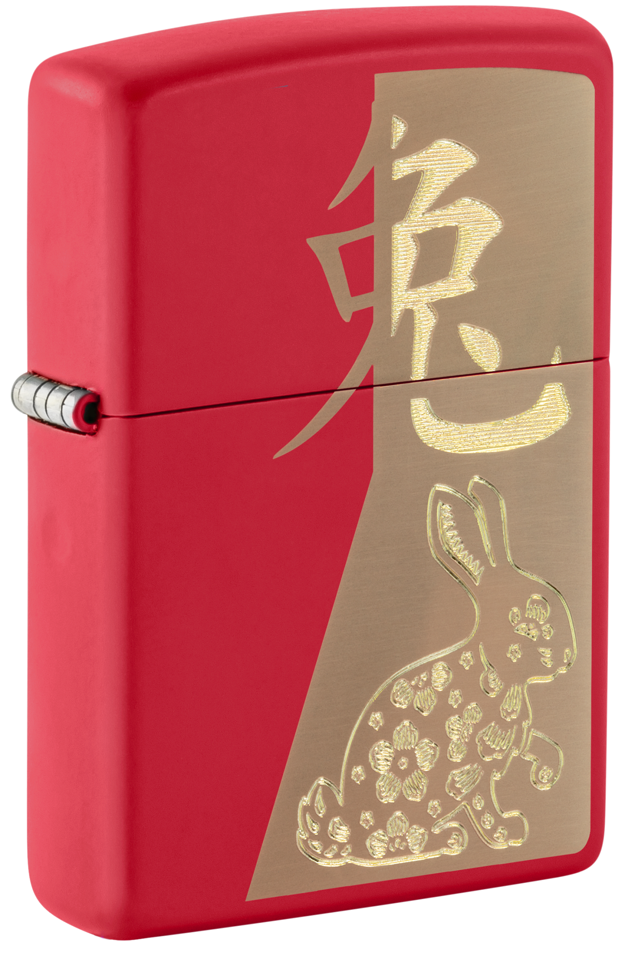 Zippo Year Of The Rabbit, Red Matte Lighter #48282