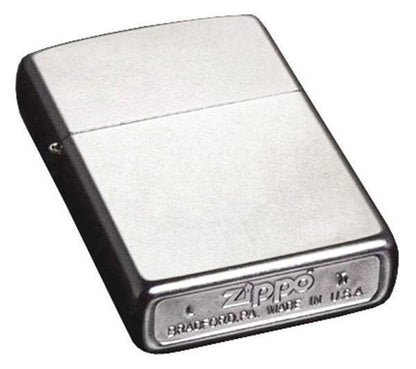 Zippo Classic Street Chrome Finish, Good For Engraving, Windproof Lighter #207