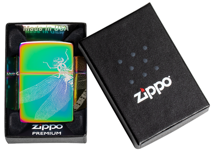 Zippo Dragonfly 360 Design, Multi Color Lighter #48591