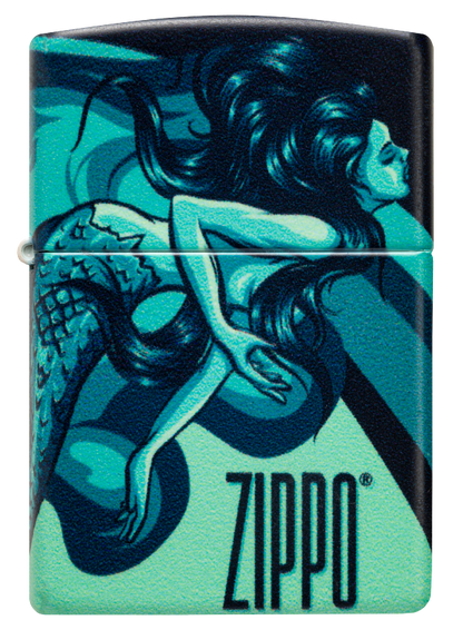 Zippo Mythical Mermaid 540 Design Lighter #48605