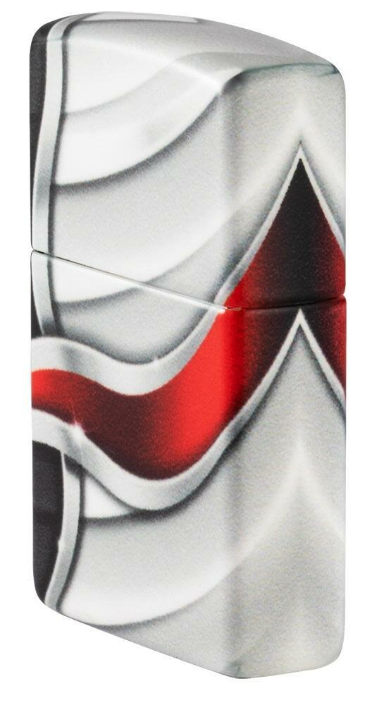 Zippo Flame Logo Design, 540° Color Wrap, Genuine Windproof Lighter #49357