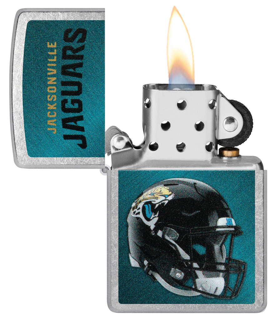 Zippo NFL Jacksonville Jaguars Football Team, Street Chrome Lighter #48432