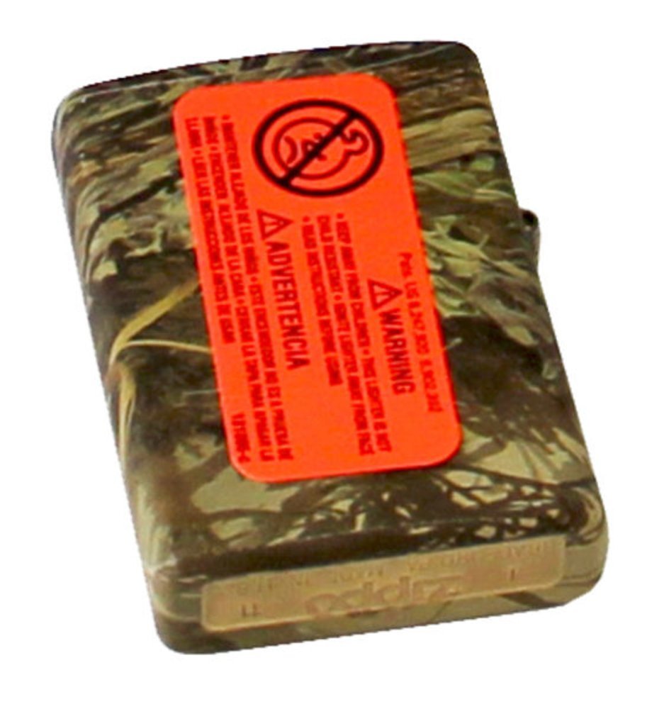 Zippo Realtree Camo Matte Finish, Wrap-Around Design, Genuine Lighter NEW #24072