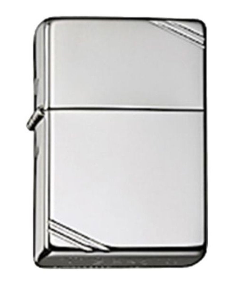 Zippo 1937 Vintage Replica Lighter, w/ Slashes, High Polish Chrome #260